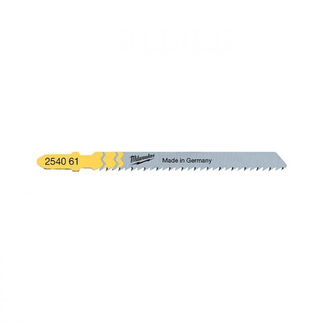 Полотна для лобзиків T301DL MILWAUKEE, 105х4,0мм, (5шт), (деревина, чистий різ) (4932346071)