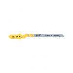 Полотна для лобзиків T244D MILWAUKEE, 75х4,0мм, (5шт), (деревина, фігурний різ) (4932346078)