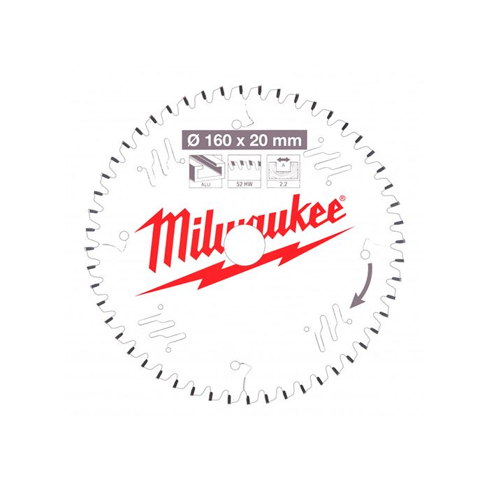Диск для циркулярных пил по дереву Milwaukee WNF 160 x 20 x 42 (1шт) (4932346511)