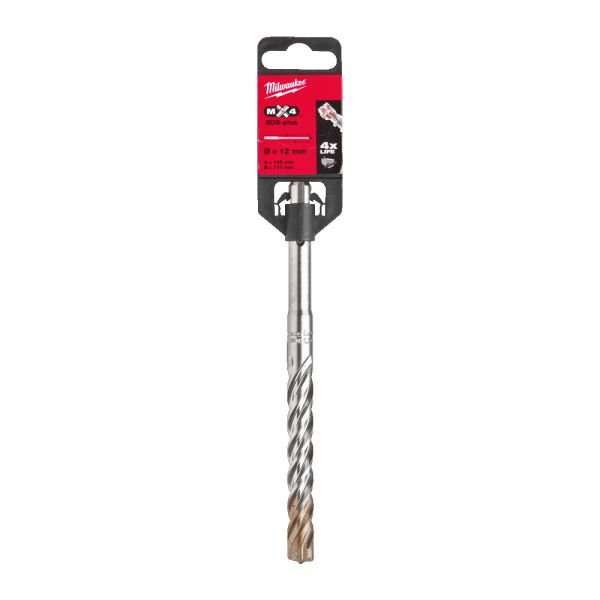 Бур Milwaukee SDS Plus MX4 12Х160Х100 мм, 1 шт. (4932352031)