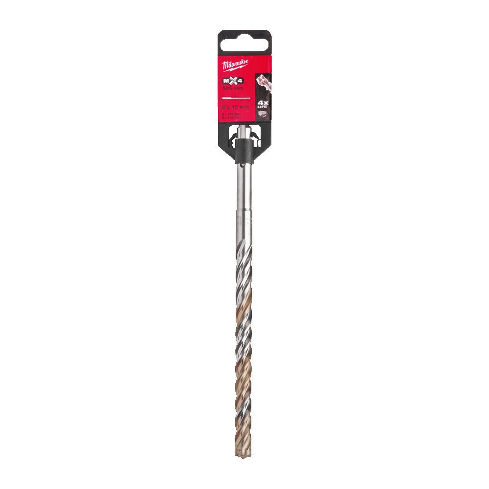 Бур Milwaukee SDS Plus MX4 12Х210Х150 мм, 1 шт. (4932352032)