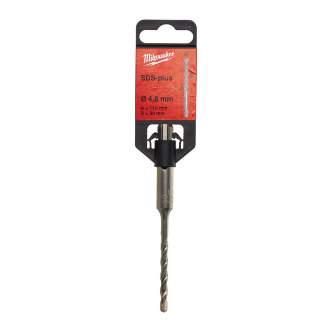 Бур SDS-PLUS M2 MILWAUKEE, діаметр 4,8х110х50мм (4932352130)