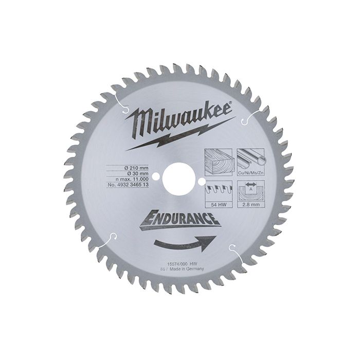 Диск для торцовочной пилы Milwaukee WCSB 210 x 30 x 24 мм (1шт) (4932352135)