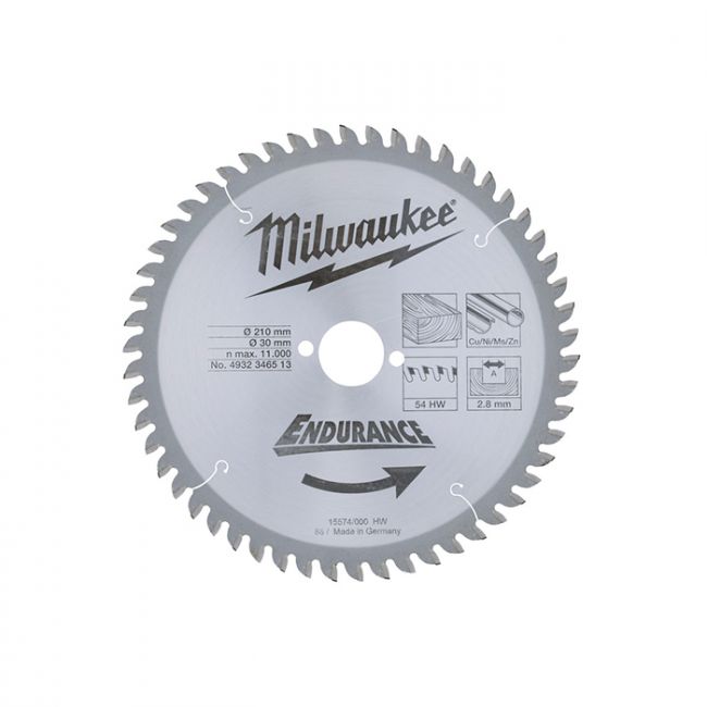 Диск для торцовочной пилы Milwaukee WCSB 250 x 30 x 24 (1шт) (4932352138)