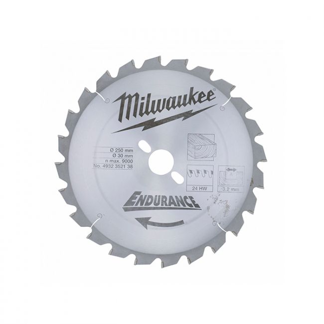 Диск для торцовочной пилы Milwaukee WCSB 250 x 30 x 48 (1шт) (4932352139)
