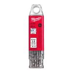 Свердло по металу HSS-G MILWAUKEE DIN1897, діаметр 2,5х43х14мм, скорочене, (10шт), пластикова коробка (4932352201)