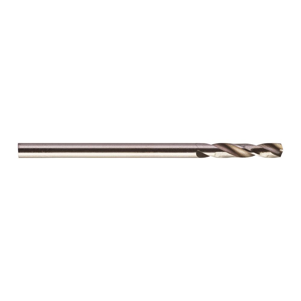 Свердло по металу HSS-G MILWAUKEE DIN1897, діаметр 2,5х43х14мм, скорочене, (10шт), пластикова коробка (4932352201)