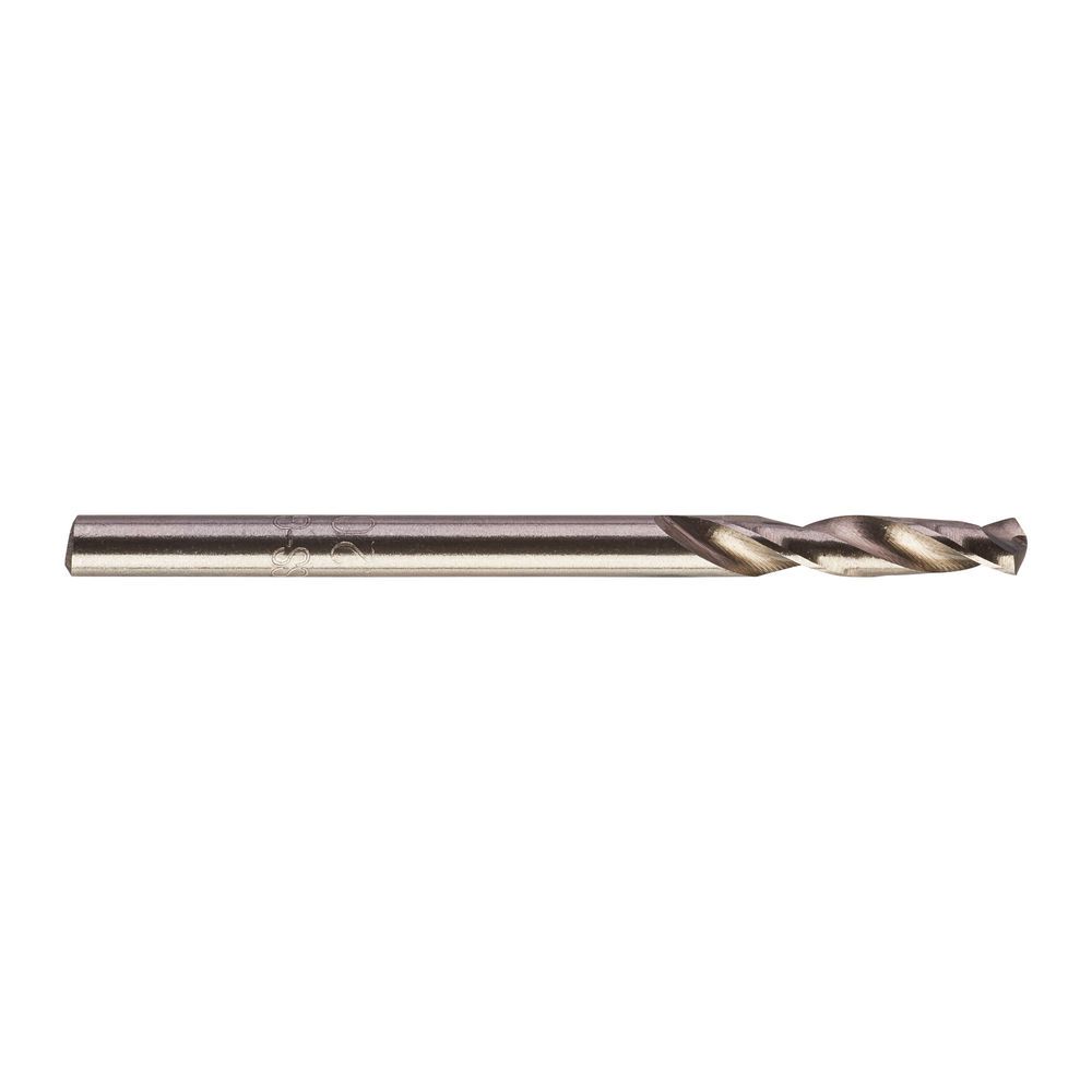 Свердло по металу HSS-G MILWAUKEE DIN1897, діаметр 3,2x49х18мм, (10шт), пластикова коробка (4932352203)