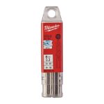 Свердло по металу HSS-G MILWAUKEE DIN1897, діаметр 3,3х49х18мм, скорочене, (10шт), пластикова коробка (4932352204)