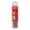 Свердло по металу HSS-G MILWAUKEE DIN1897, діаметр 4,0х55х22мм, скорочене, (10шт), пластикова коробка (4932352207)