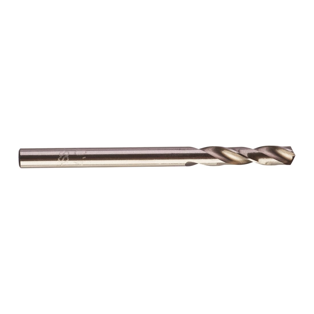 Свердло по металу HSS-G MILWAUKEE DIN1897, діаметр 4,0х55х22мм, скорочене, (10шт), пластикова коробка (4932352207)