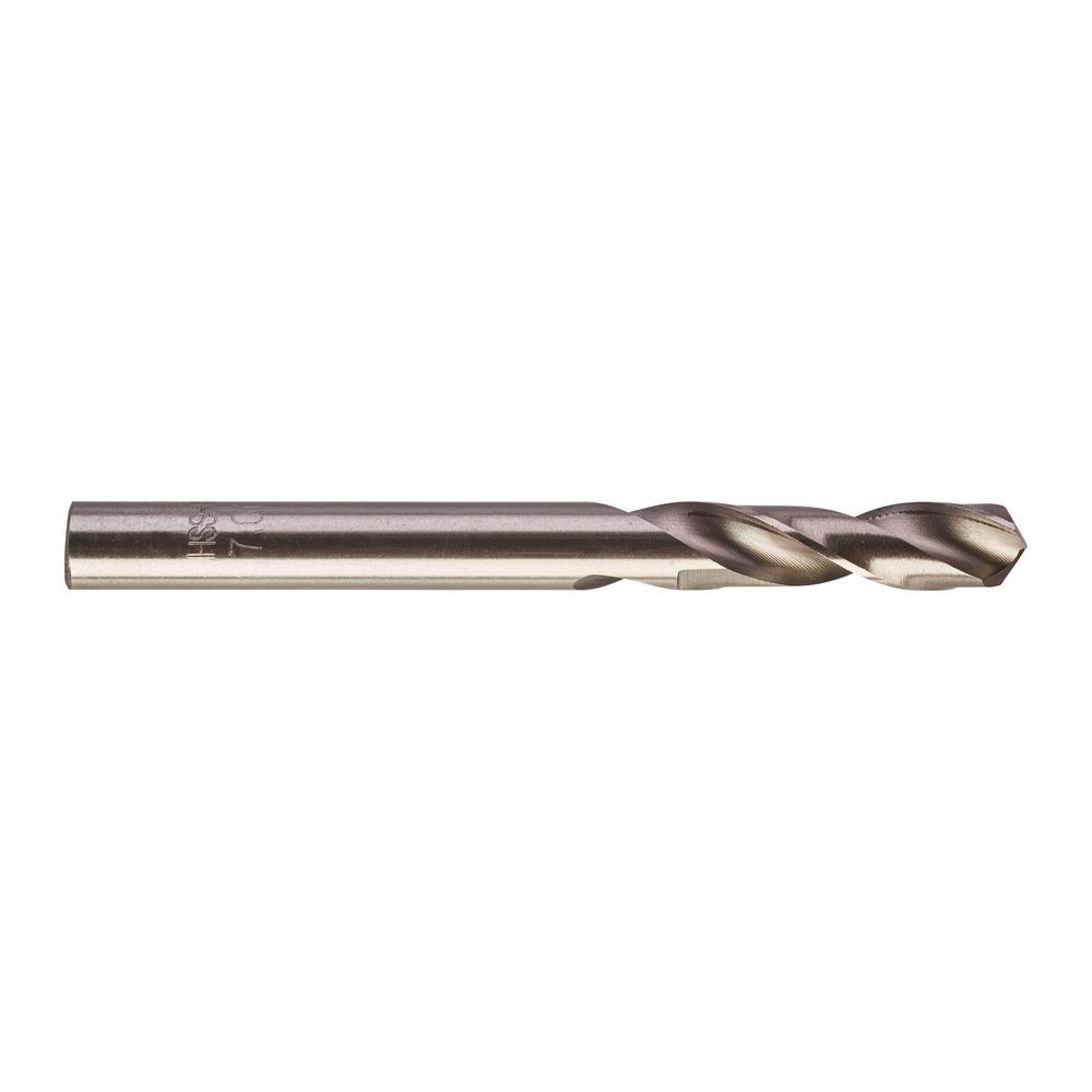 Свердло по металу HSS-G MILWAUKEE DIN1897, діаметр 7,0х74х34мм, скорочене, (5шт), пластикова коробка (4932352216)