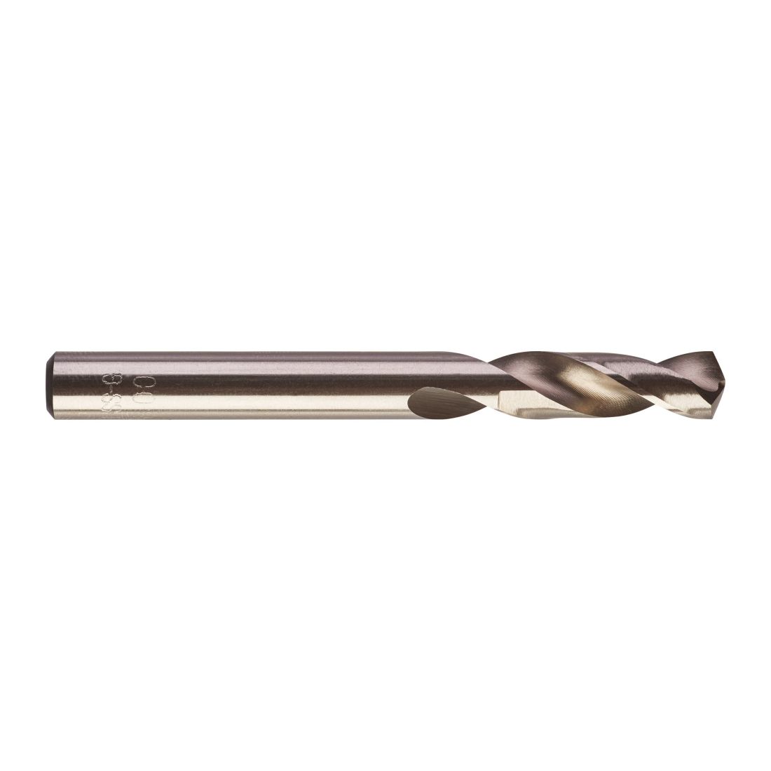 Свердло по металу HSS-G MILWAUKEE DIN1897, діаметр 8,0х79х37мм, скорочене, (5шт), пластикова коробка (4932352218)