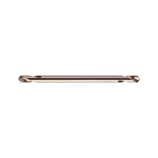 Свердло по металу HSS-G MILWAUKEE, DIN 1412 C, діаметр 2,5х43х10мм, двостороннє, (10шт), пластикова коробка (4932352222)