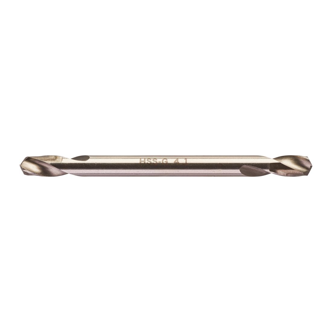 Свердло по металу HSS-G MILWAUKEE, DIN 1412 C, діаметр 4,1х55х14мм, двостороннє, (10шт), пластикова коробка (4932352228)