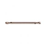 Свердло по металу HSS-G MILWAUKEE, DIN 1412 C, діаметр 5,0х62х18мм, двостороннє, (10шт), пластикова коробка (4932352232)