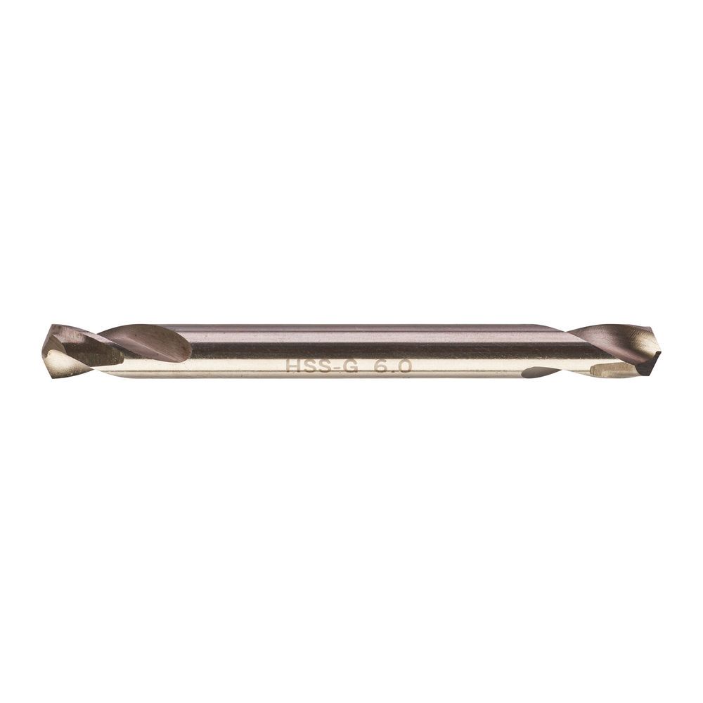 Свердло по металу HSS-G MILWAUKEE, DIN 1412 C, діаметр 6.0х66х19мм, двостороннє, (10шт) (4932352234)