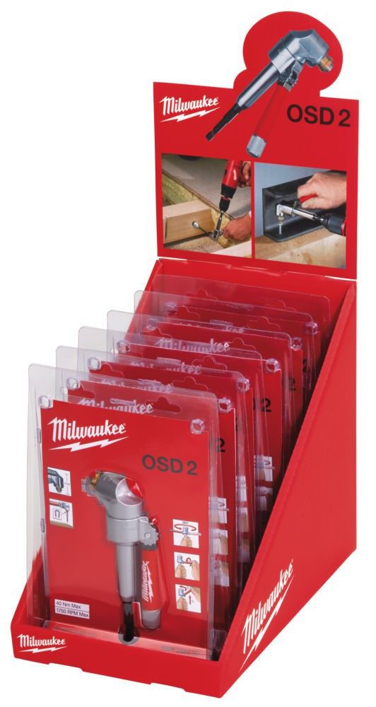Угловая насадка для шуруповерта CD OSD2 (6шт) MILWAUKEE 4932352321 (4932352321)