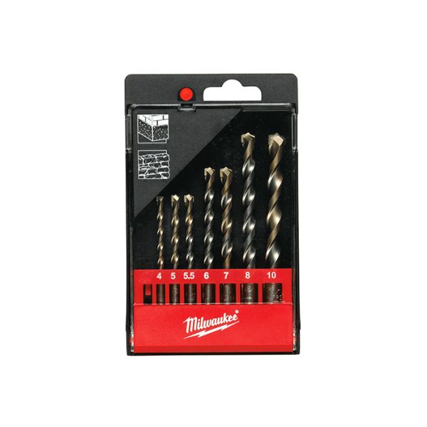 Набор сверл по бетону Milwaukee MARSSD SET, 5 шт. (4932352336)