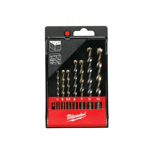 Набор сверл по бетону Milwaukee MARSSD SET, 7 шт. (4932352337)