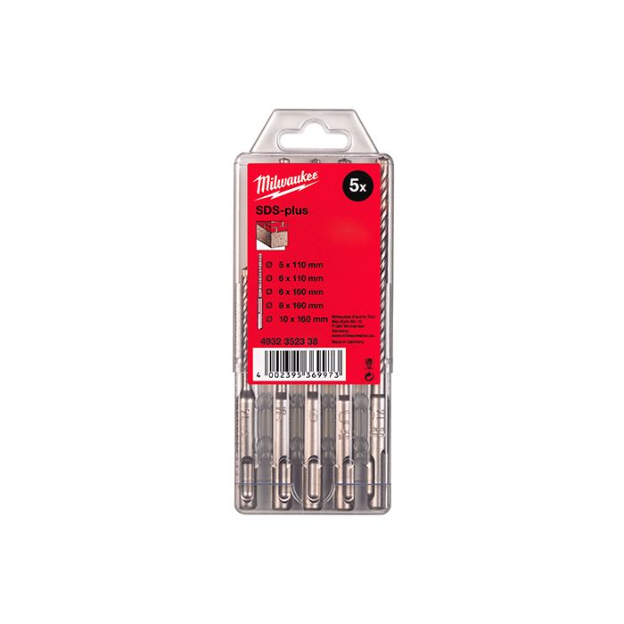 Набір бурів SDS-PLUS M2 MILWAUKEE, (7шт) (4932352339)