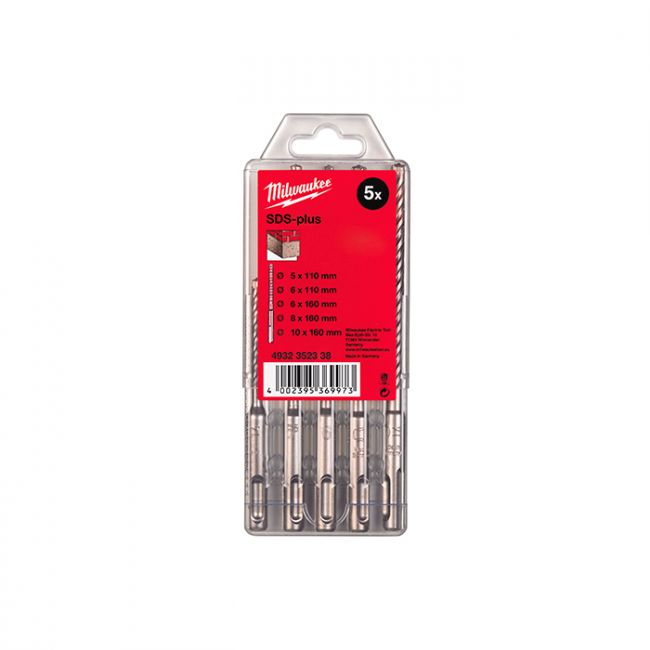 Набір бурів SDS-PLUS M2 MILWAUKEE, (7шт) (4932352339)