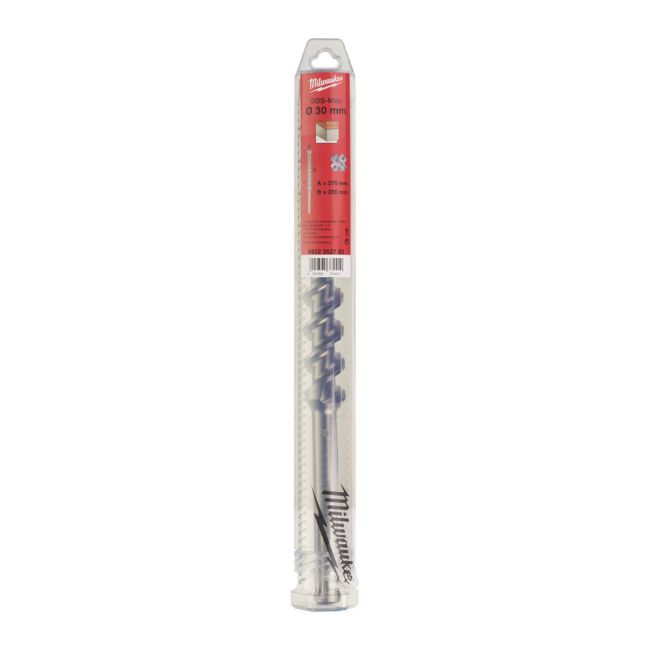 Бур SDS-MAX MX4 MILWAUKEE, діаметр 30,0х370х250мм (4932352783)