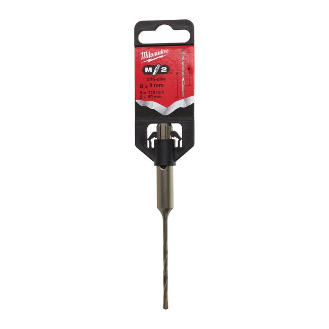 Бур SDS-PLUS M2 MILWAUKEE, діаметр 3,0х110х50мм (4932352892)