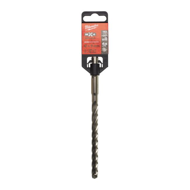 Бур SDS-PLUS MX4 MILWAUKEE, діаметр 9,0х165х100мм (4932352944)