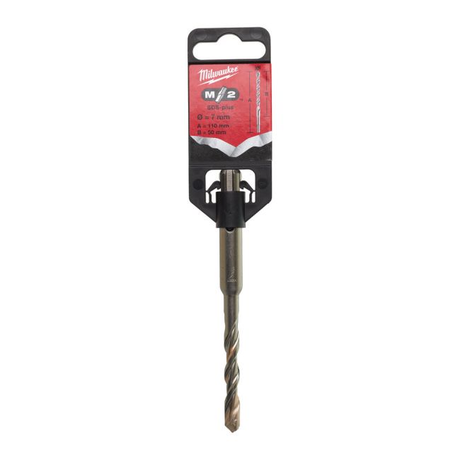 Бур SDS-PLUS M2 MILWAUKEE, діаметр 7,0х110х50мм (4932353820)