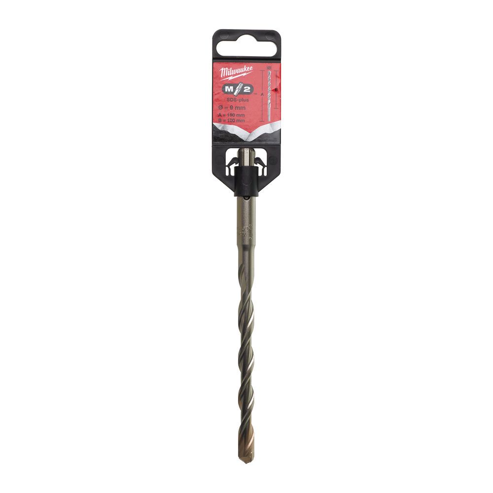 Бур SDS-PLUS M2 MILWAUKEE, діаметр 9,0х160х100мм (4932353823)