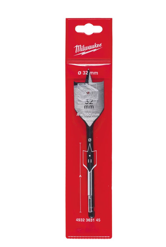 Перьевое сверло Milwaukee 32x152 мм (4932363145)