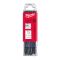 Свердло по металу HSS-R MILWAUKEE DIN338, діаметр 8,0х117х75мм, (10шт), пластикова коробка (4932363514)