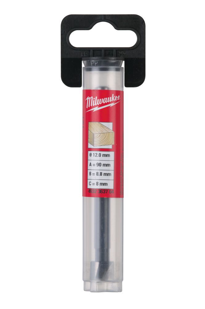 Свердло FORSTNER MILWAUKEE, діаметр 12х90мм (4932363704)