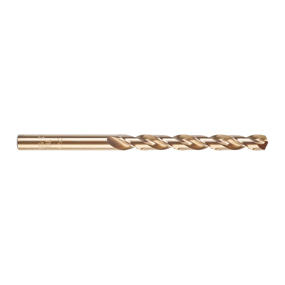 Свердло по металу HSS-Co MILWAUKEE DIN338, діаметр 6,5х101х63мм, (10шт), пластикова коробка (4932373346)