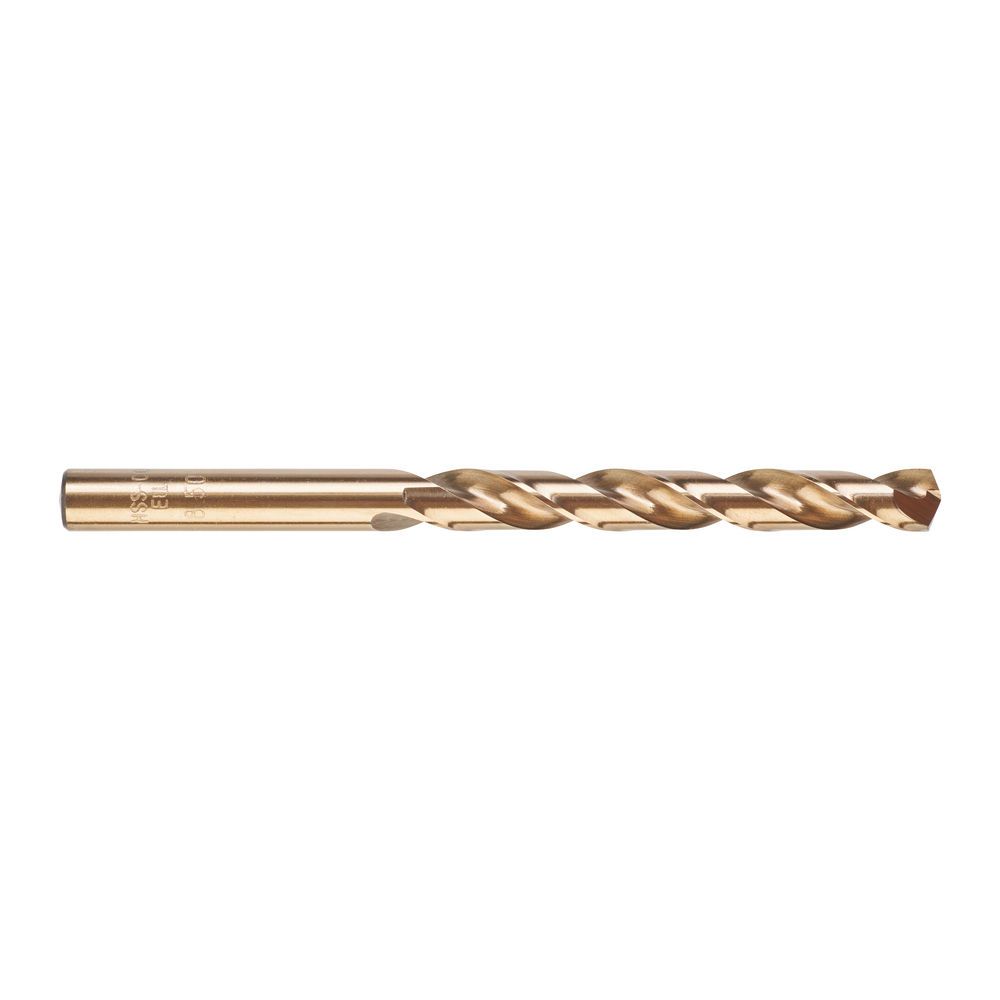 Свердло по металу HSS-Co MILWAUKEE DIN338, діаметр 8,5х117х75мм, (5шт), пластикова коробка (4932373351)