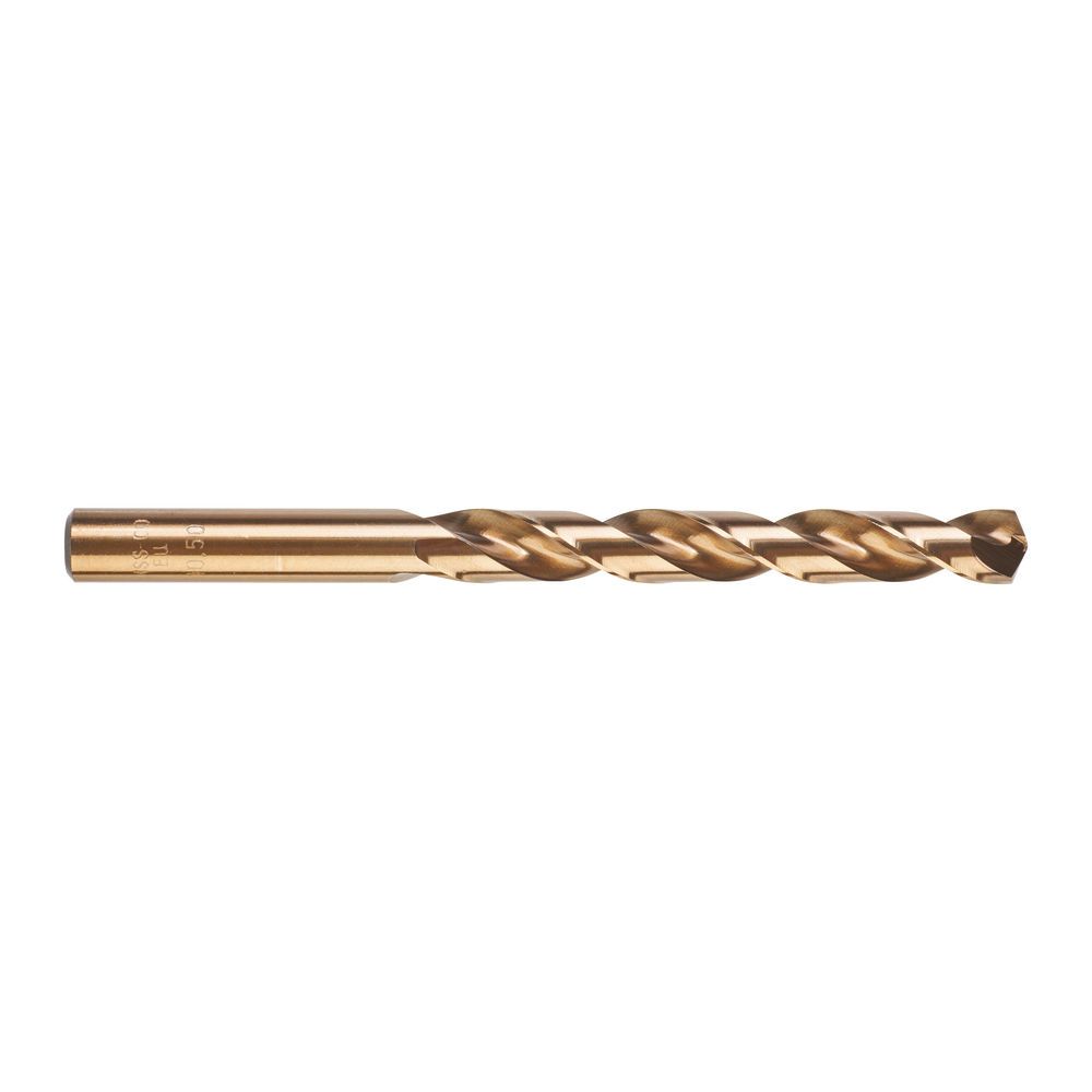 Свердло по металу HSS-Co MILWAUKEE DIN338, діаметр 10,5х133х87мм, (5шт), пластикова коробка (4932373355)