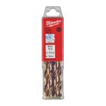 Свердло по металу HSS-Co MILWAUKEE DIN338, діаметр 11,5х142х94мм, (5шт), пластикова коробка (4932373357)