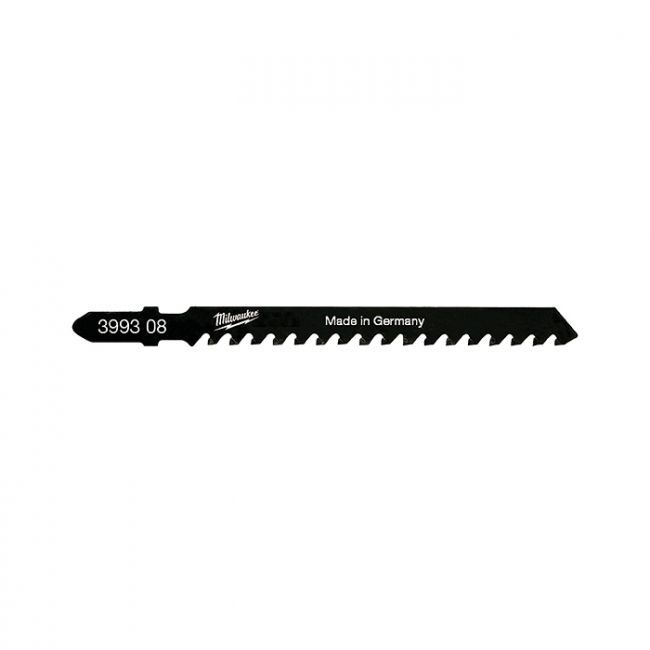 Полотно для лобзиків T341HM MILWAUKEE, 105х4,2мм, (скловолокно, акрил) (4932373387)