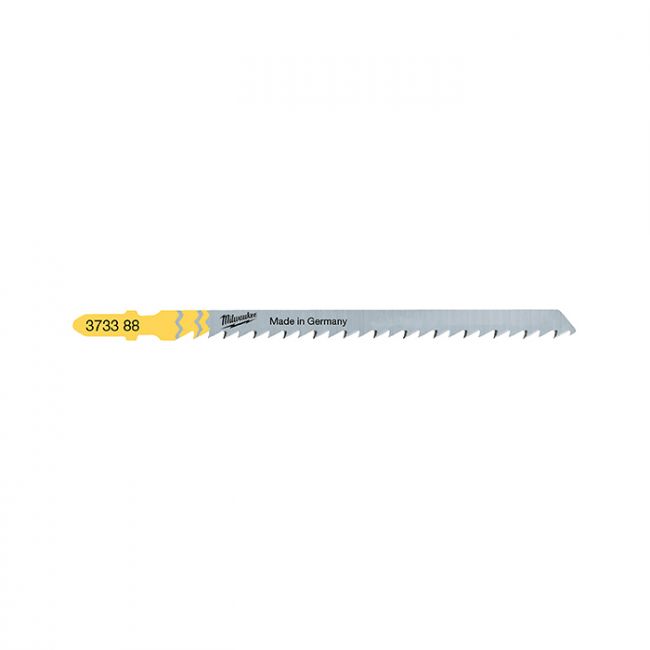 Полотна для лобзиків T101DP Sp. MILWAUKEE, 105х4,0мм, (5шт), (деревина, прямий різ) (4932373388)