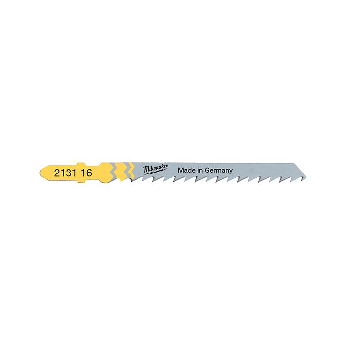 Полотна для лобзиков T144DF Bi-Metal MILWAUKEE, 75х4,0мм, (5шт), (деревина, швидкий різ) (4932373391)