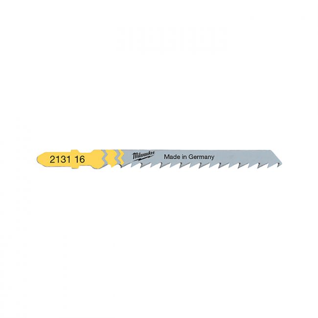 Полотна для лобзиков T144DF Bi-Metal MILWAUKEE, 75х4,0мм, (5шт), (деревина, швидкий різ) (4932373391)