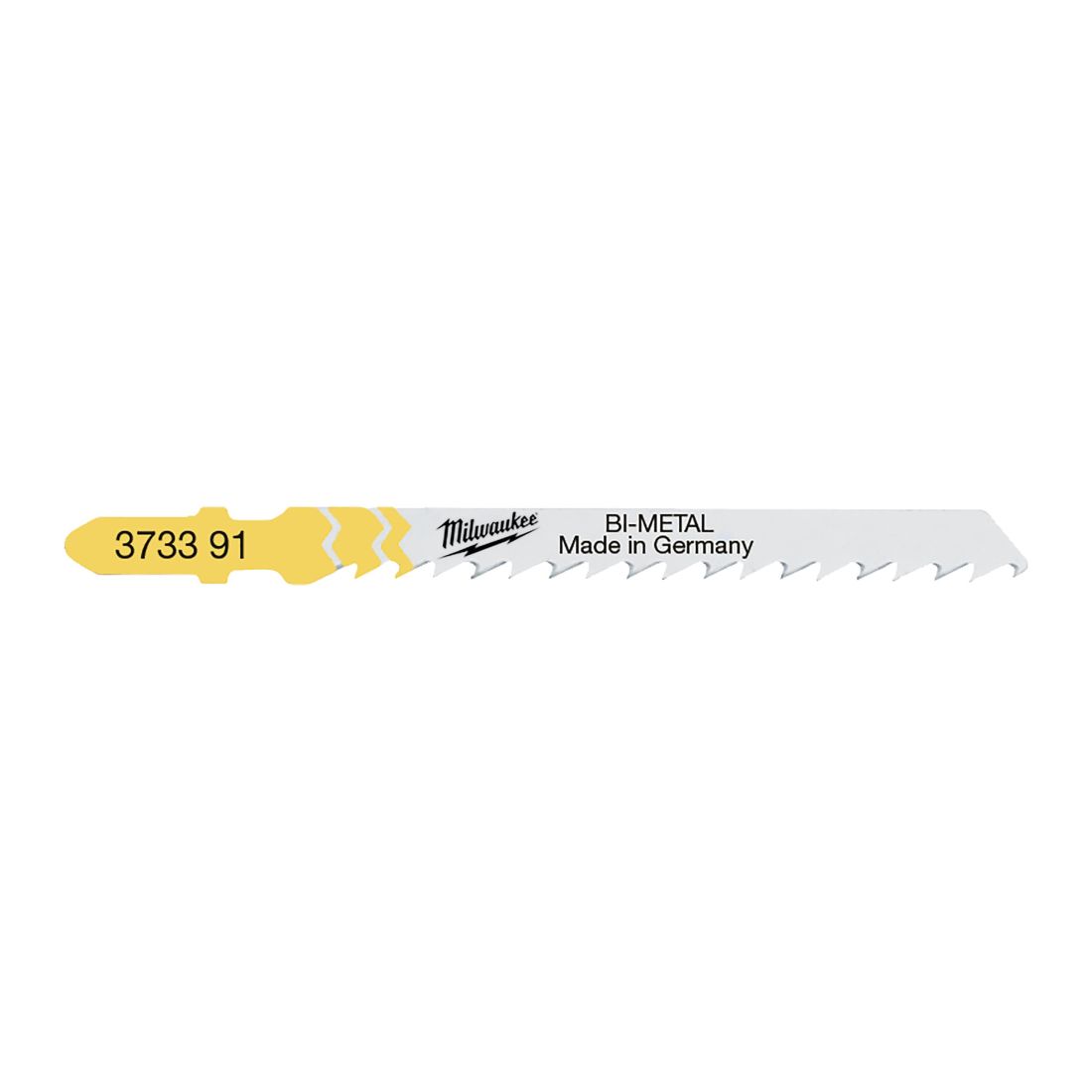 Полотна для лобзиков T144DF Bi-Metal MILWAUKEE, 75х4,0мм, (5шт), (деревина, швидкий різ) (4932373391)