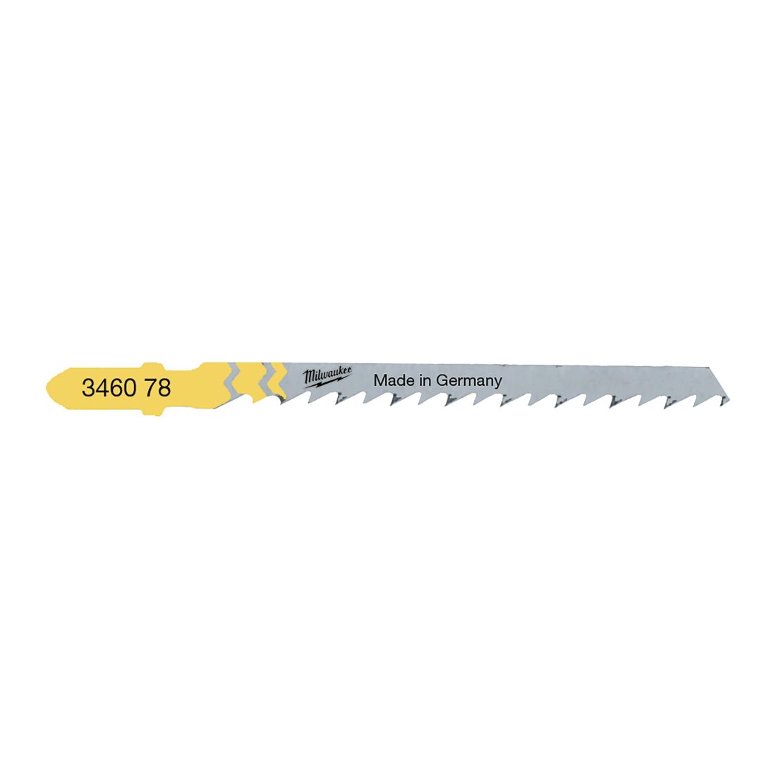 Полотна для лобзиків T244D MILWAUKEE, 75х4,0мм, (25шт) (4932373492)