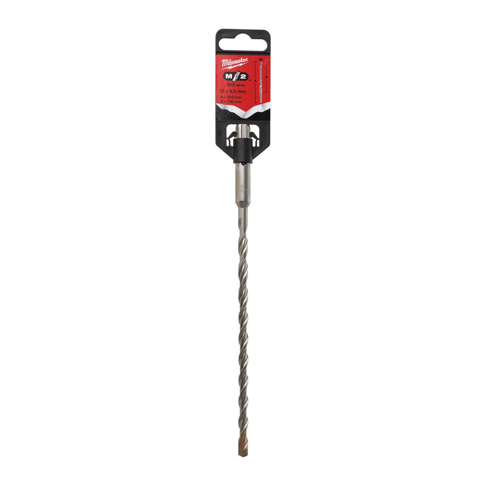Бур SDS-PLUS M2 MILWAUKEE, діаметр 6,5х210х150мм (4932399147)