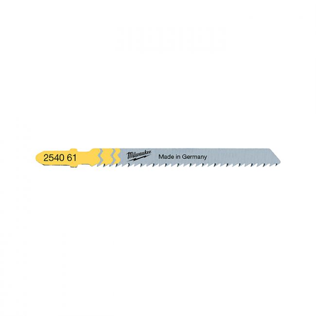 Полотна для лобзиків T301CD MILWAUKEE, 105х3,0мм, (5шт), (деревина, чистий різ) (4932399306)