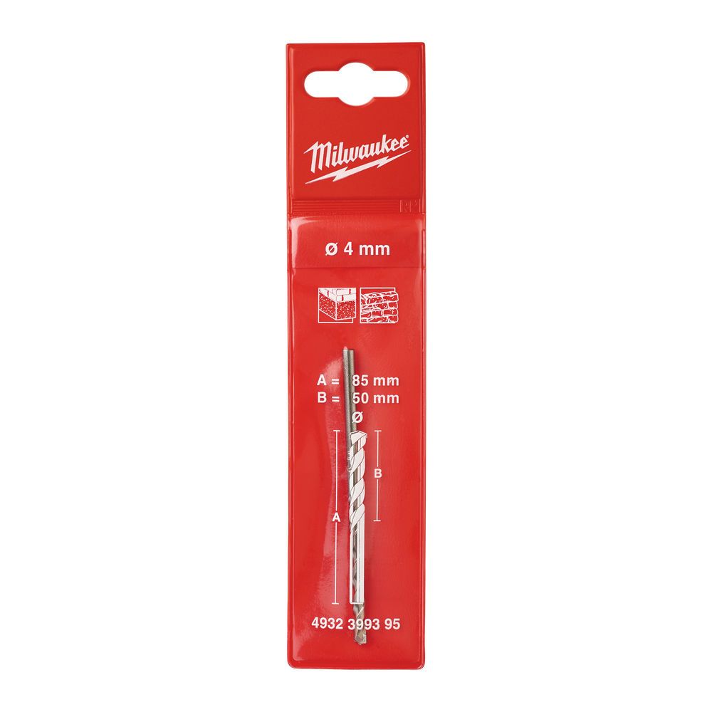 Свердло по бетону MILWAUKEE PREMIUM діаметр 4x85х25мм (4932399395)