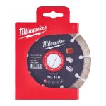 Диск алмазний MILWAUKEE DU 115, діаметр 125мм (цегла, бетон, шлакоблок) (4932399521)