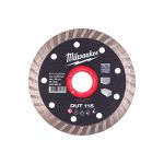 Диск алмазний MILWAUKEE DUT 230, діаметр 230мм (керамічна плитка/чистий різ) (4932399529)
