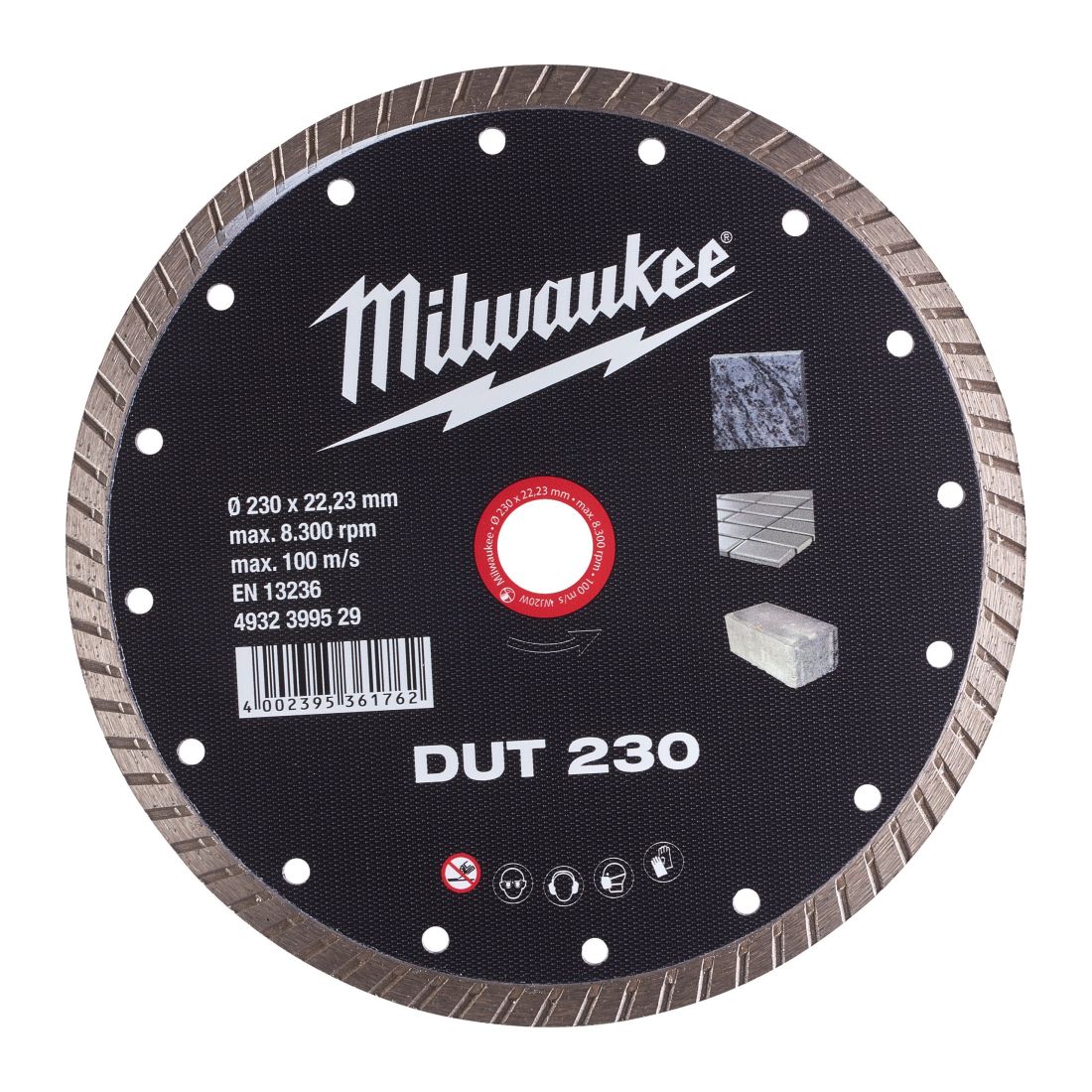 Диск алмазный Milwaukee DUT 230 мм (4932399529)